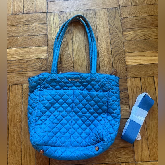 MZ Wallace Metro Quatro Tote in Ocean - Picture 4 of 8